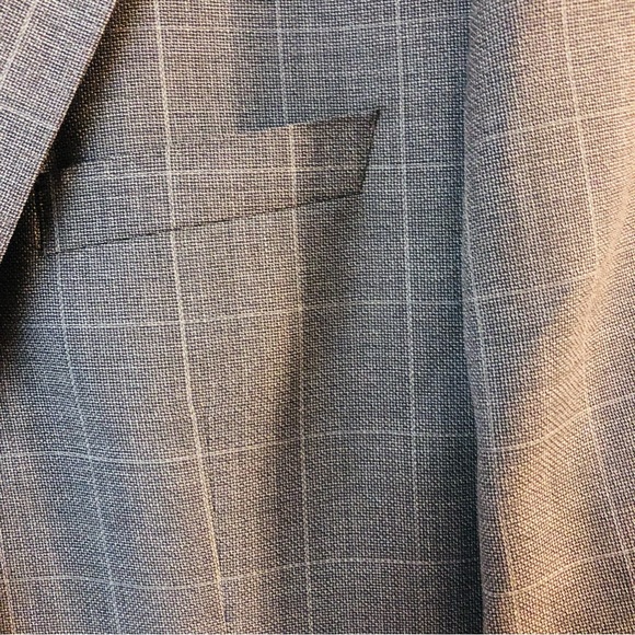 Hugo Boss blazer. 44L. Gray. - Picture 4 of 7